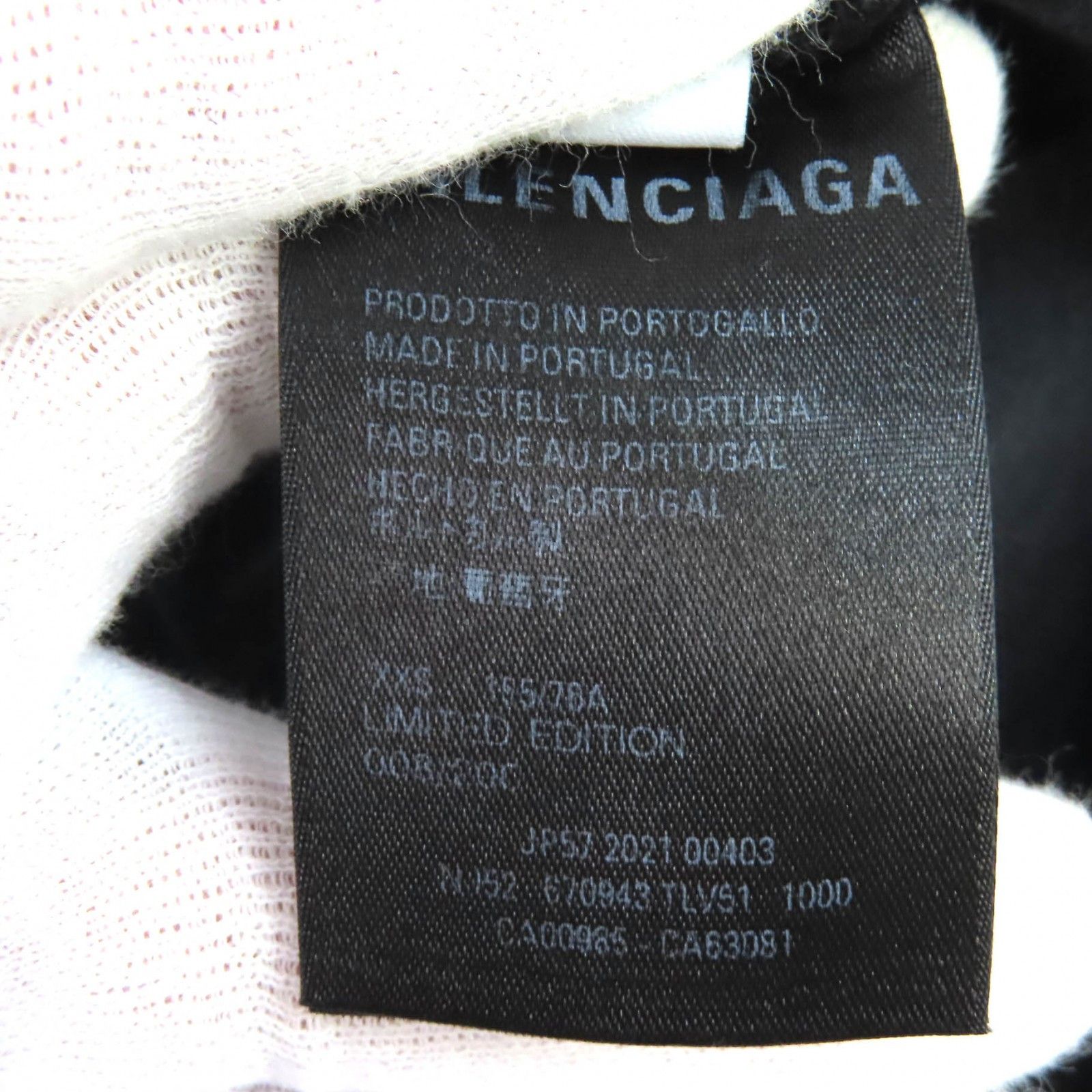 Balenciaga Balenciaga Balenciaga RAMMSTEIN Cotton T shirt Textile T-Shirts 670943 DUTY FREE for USA Size ONE SIZE - 8 Thumbnail