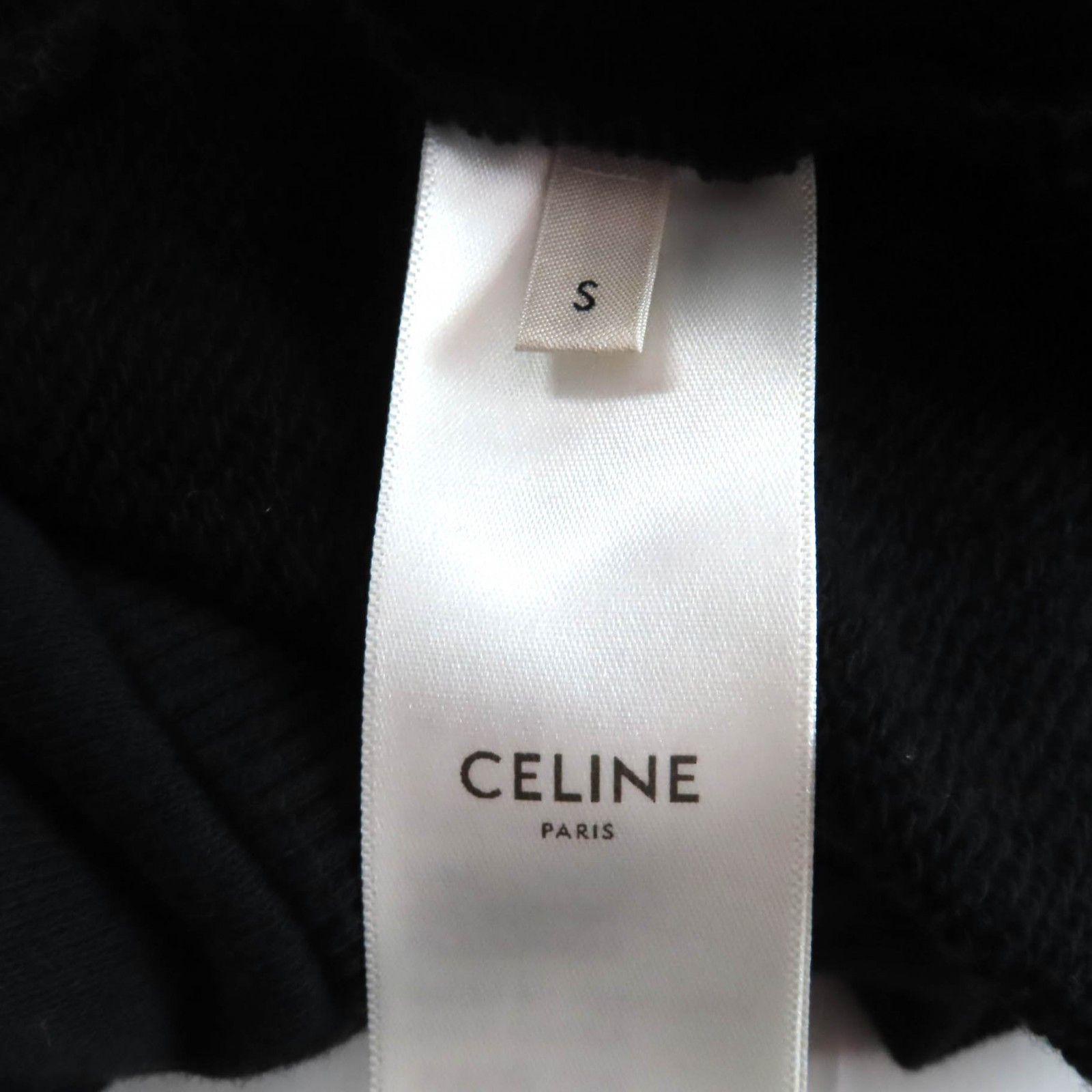 Celine Celine CELINE Cotton Hoodie Textile Sweatshirts & Hoodies 2Y006632E DUTY FREE for USA Size ONE SIZE - 7 Thumbnail