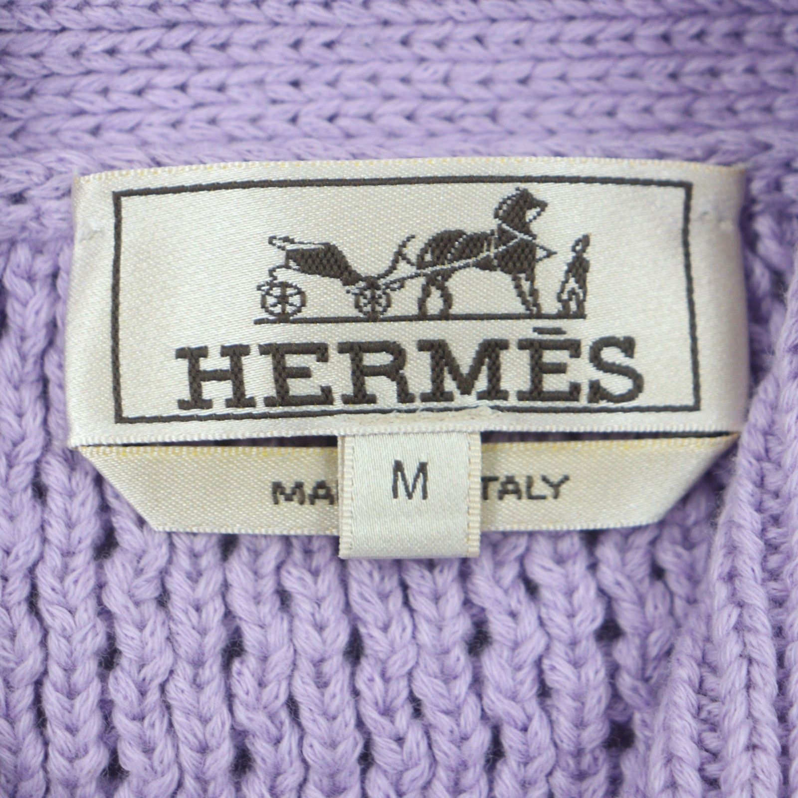 Hermes Hermes Hermes Cotton Cashmere Sweater Textile Tops DUTY FREE for USA Size ONE SIZE - 5 Thumbnail