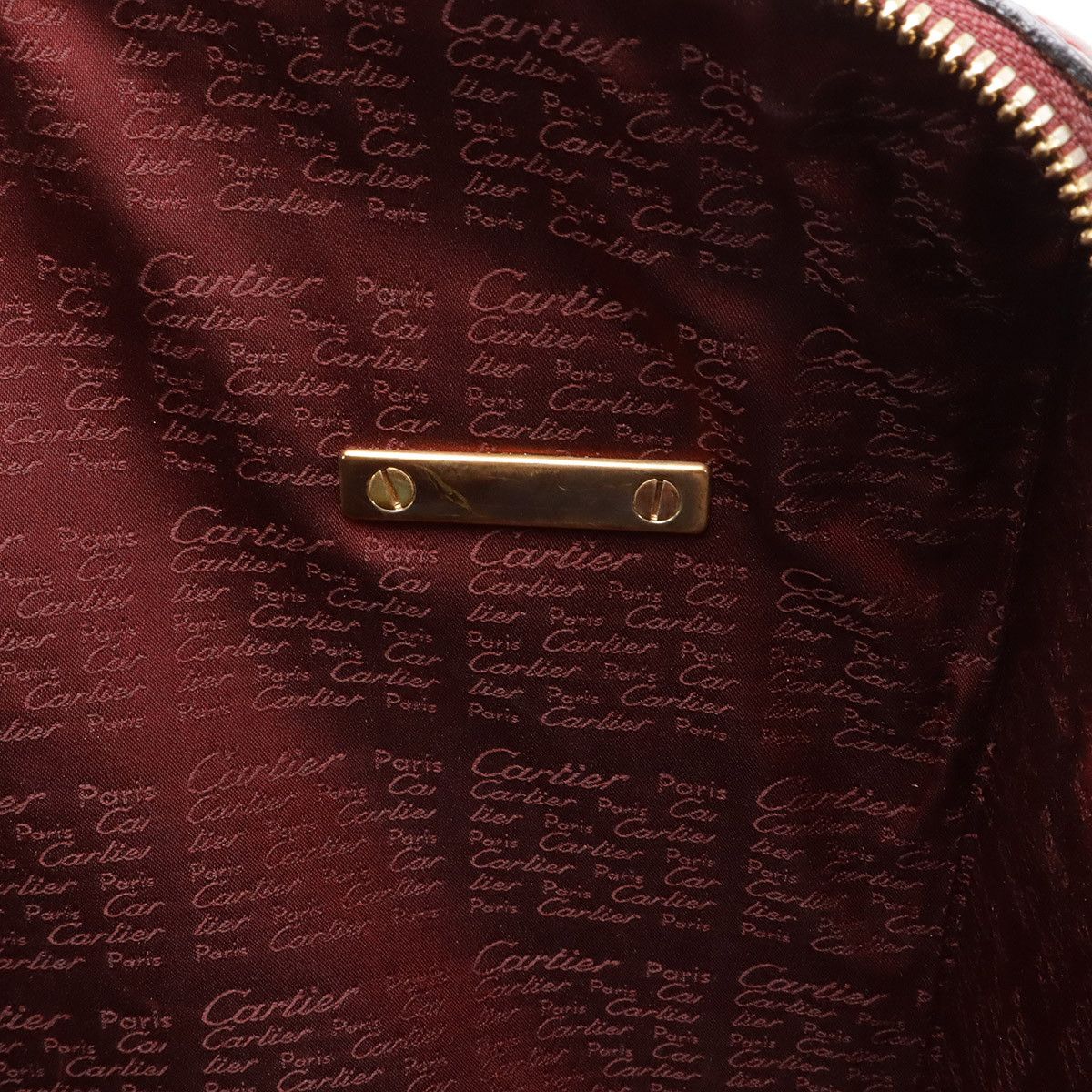 Cartier Cartier Cartier Must Line Leather 2way Bag Leather Tote Bag DUTY FREE for USA Size ONE SIZE - 8 Thumbnail