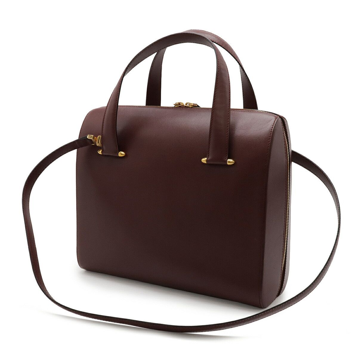 Cartier Cartier Cartier Must Line Leather 2way Bag Leather Tote Bag DUTY FREE for USA Size ONE SIZE - 2 Thumbnail