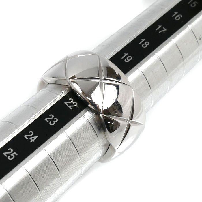 Chanel Chanel Chanel Coco Crush Au750 White Gold Ring Size 21 Precious Metal Ring J10573 DUTY FREE for USA Size ONE SIZE - 6 Thumbnail