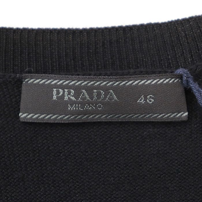 Prada Prada Prada Virgin Wool Knit Vest Textile Tops DUTY FREE for USA Size ONE SIZE - 5 Thumbnail
