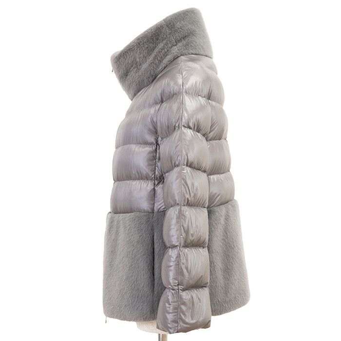 Other Other Herno Nylon Fur Combination Down Coat Textile Outerwear PI001933D12017Z DUTY FREE for USA Size ONE SIZE - 5 Thumbnail