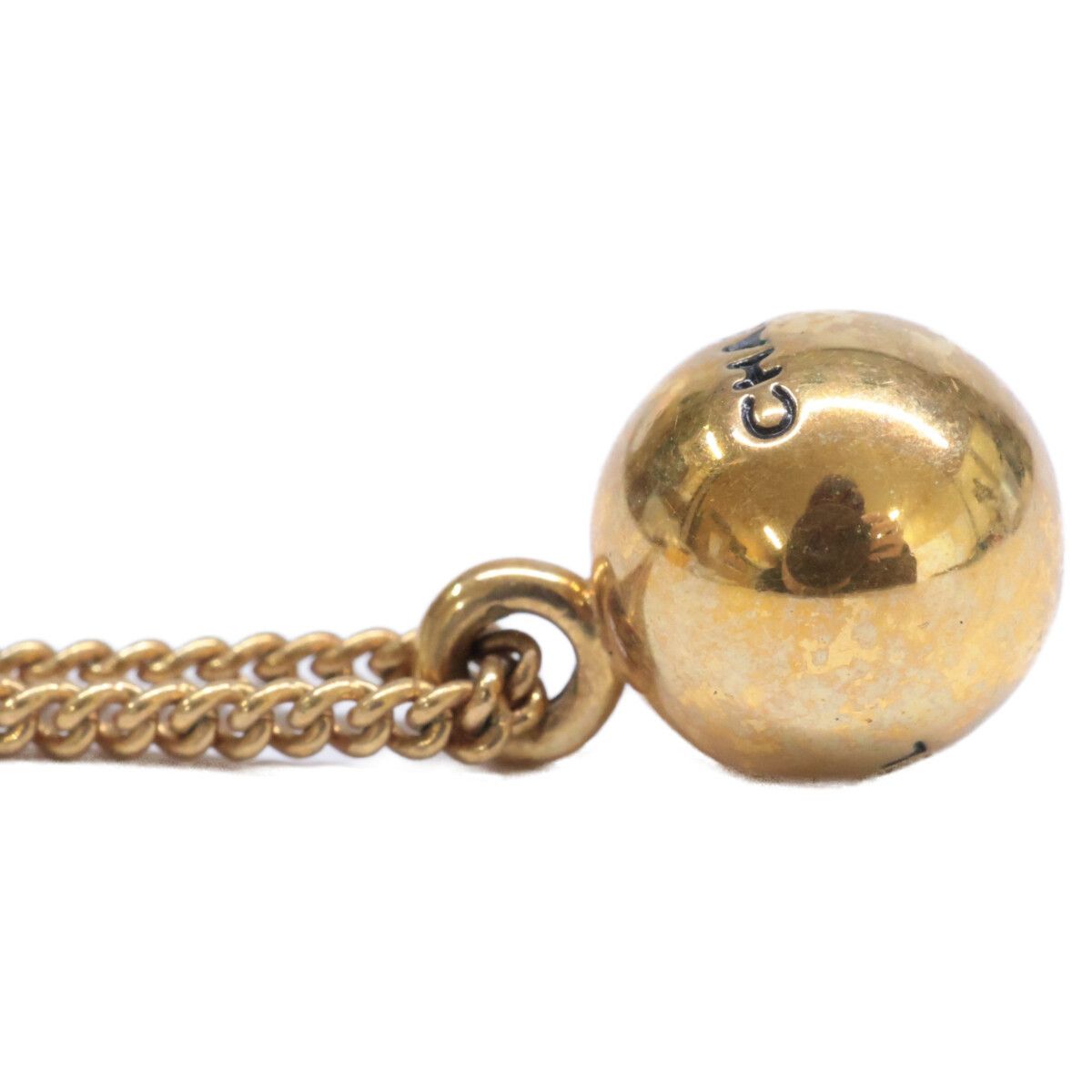 Chanel Chanel Chanel Logo Ball Necklace Metal Necklace DUTY FREE for USA Size ONE SIZE - 6 Thumbnail