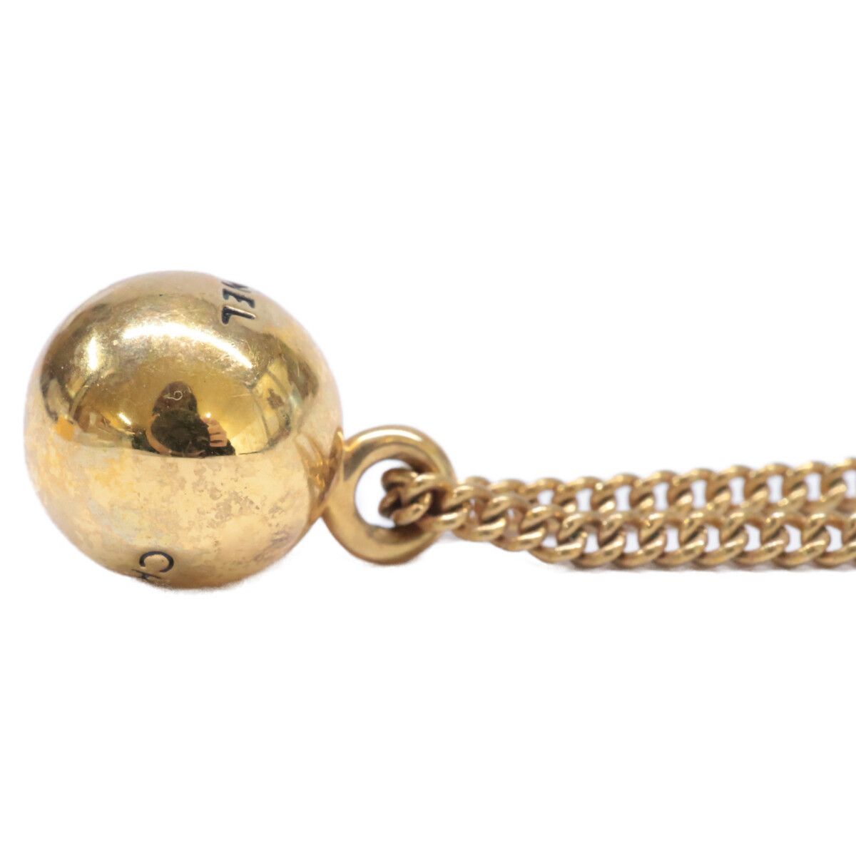 Chanel Chanel Chanel Logo Ball Necklace Metal Necklace DUTY FREE for USA Size ONE SIZE - 5 Thumbnail