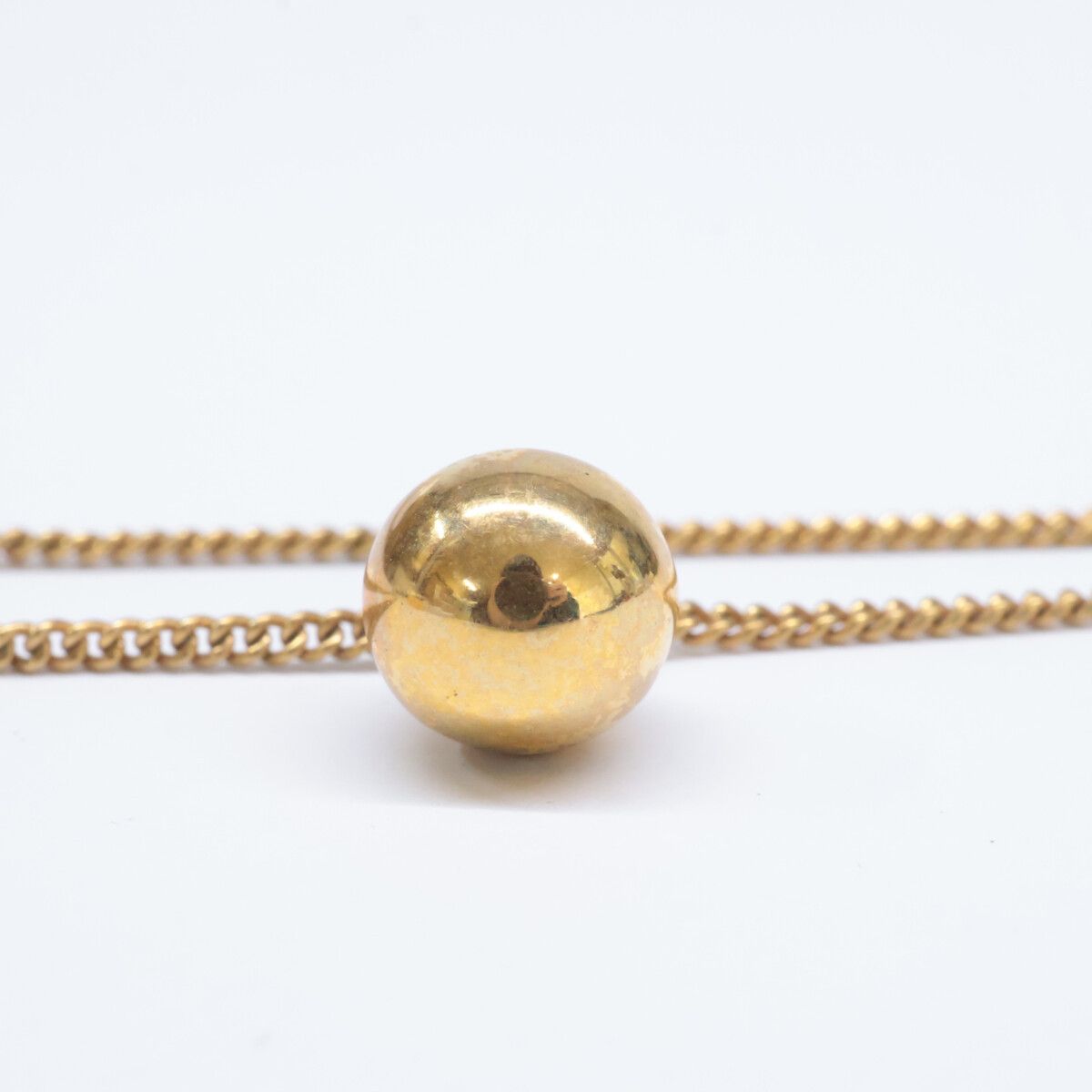 Chanel Chanel Chanel Logo Ball Necklace Metal Necklace DUTY FREE for USA Size ONE SIZE - 7 Thumbnail