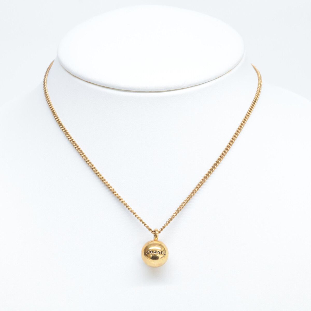 Chanel Chanel Chanel Logo Ball Necklace Metal Necklace DUTY FREE for USA Size ONE SIZE - 8 Thumbnail