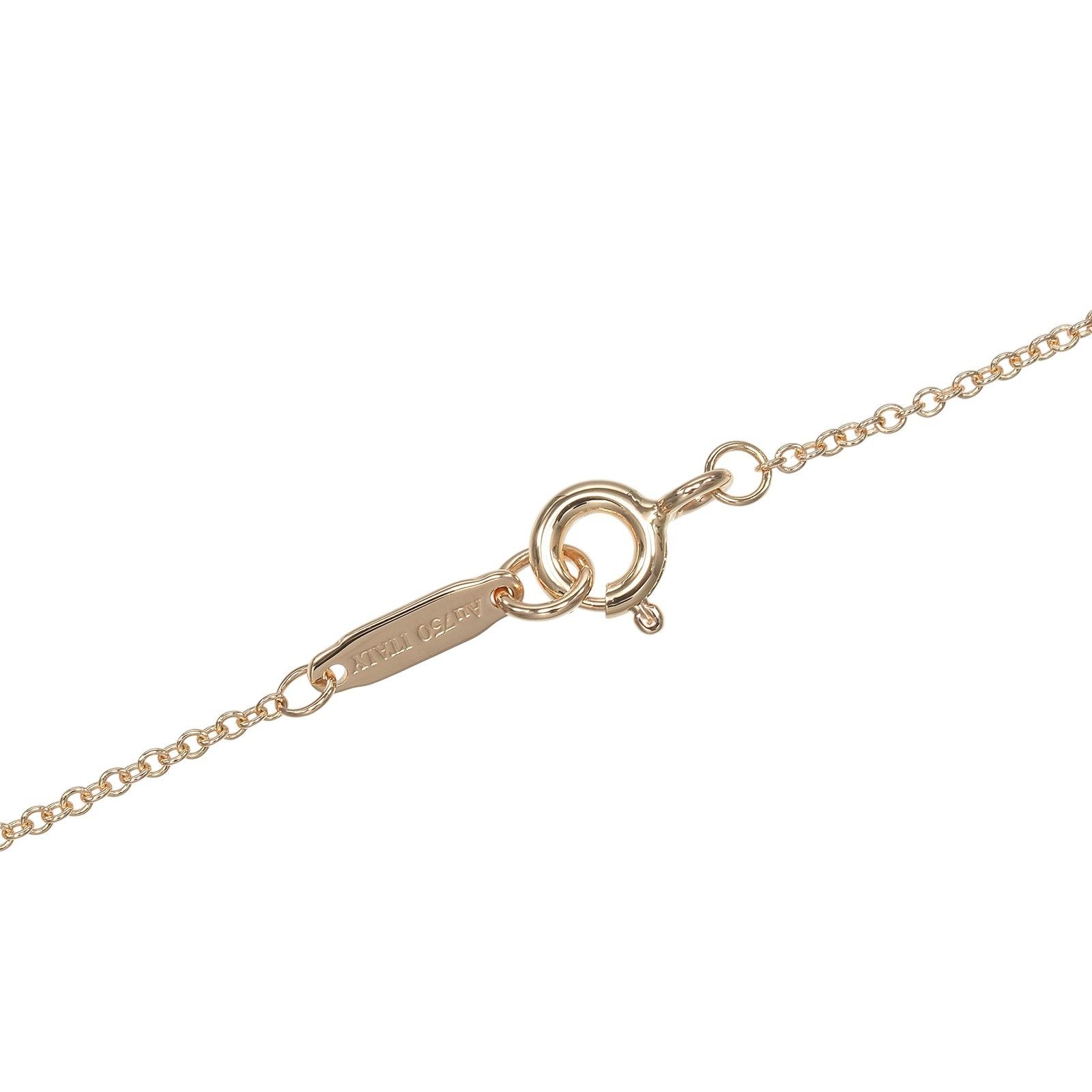 Tiffany & Co. Tiffany & Co. Tiffany&Co. Fleur De Lis Stem Au750 Diamond Necklace Precious Metal Necklace DUTY FREE for USA Size ONE SIZE - 6 Thumbnail
