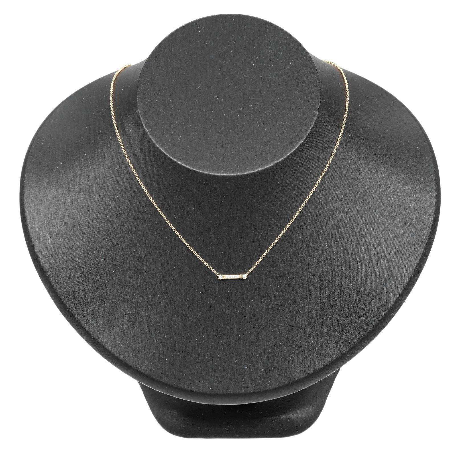Tiffany & Co. Tiffany & Co. Tiffany&Co. Fleur De Lis Stem Au750 Diamond Necklace Precious Metal Necklace DUTY FREE for USA Size ONE SIZE - 2 Thumbnail