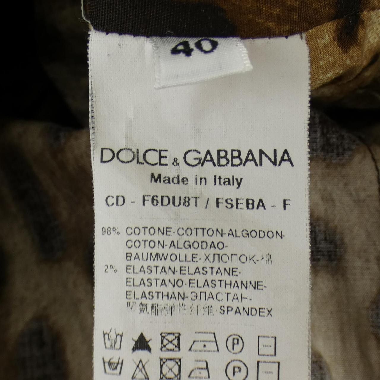 Dolce & Gabbana Dolce & Gabbana Dolce&Gabbana Dress Textile Dresses F6DU8T/FSEBA DUTY FREE for USA Size ONE SIZE - 3 Thumbnail