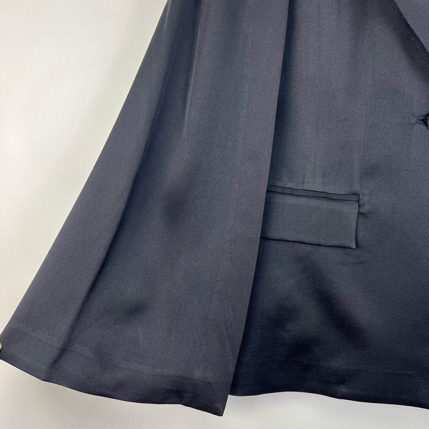 Balmain Balmain Black Silk Suit Jacket Size XS / US 0-2 / IT 36-38 - 5 Thumbnail
