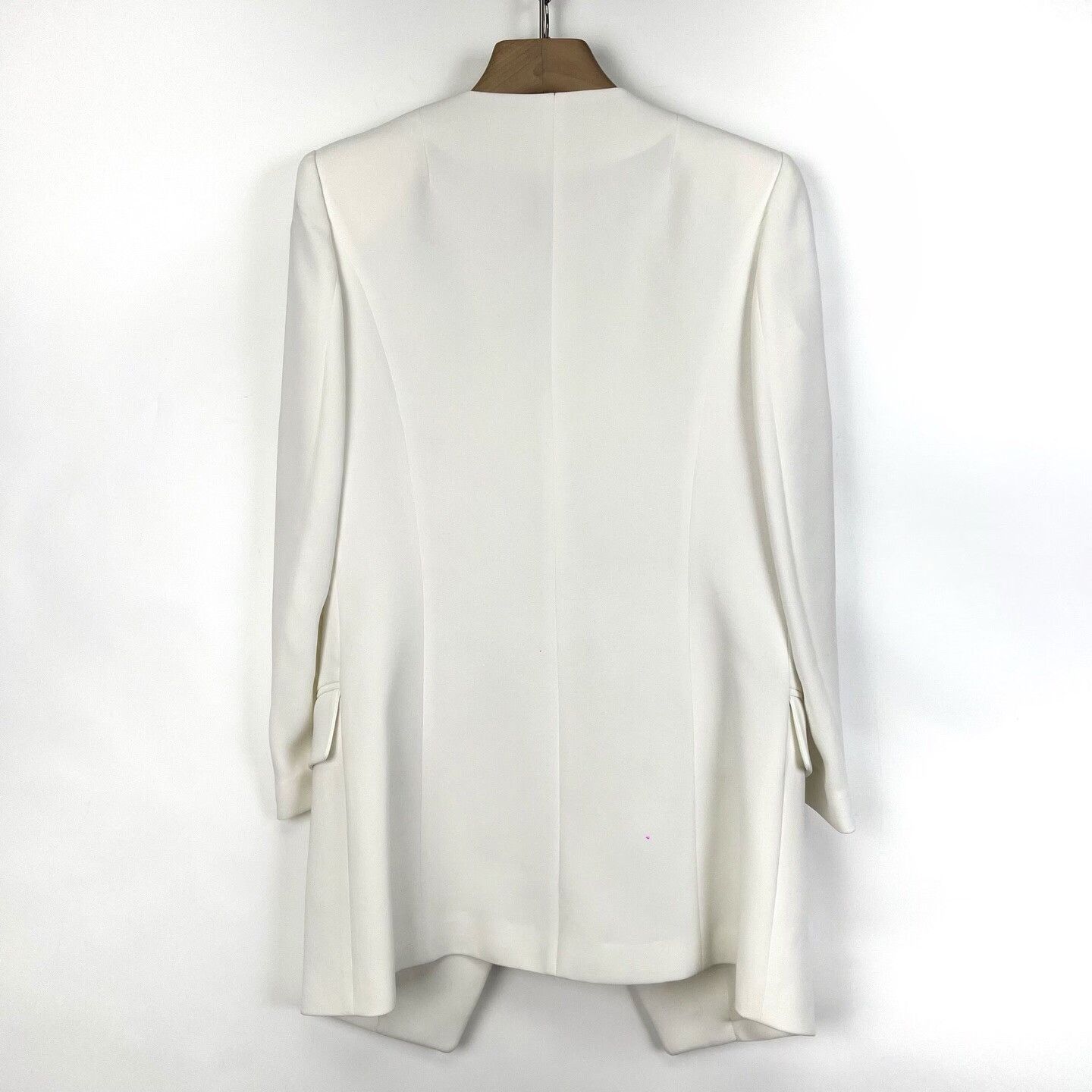 Balmain Balmain Classic White Paneled Blazer Size XS / US 0-2 / IT 36-38 - 2 Thumbnail