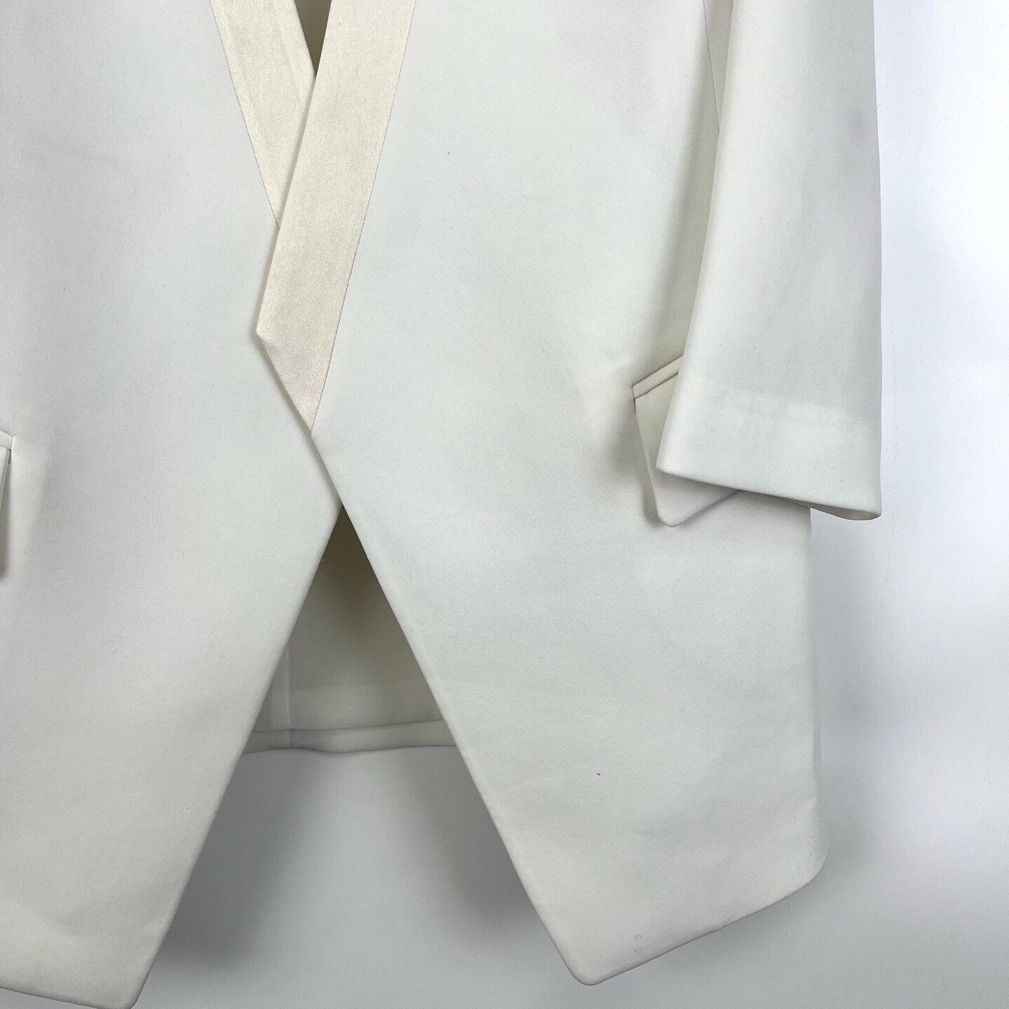 Balmain Balmain Classic White Paneled Blazer Size XS / US 0-2 / IT 36-38 - 5 Thumbnail