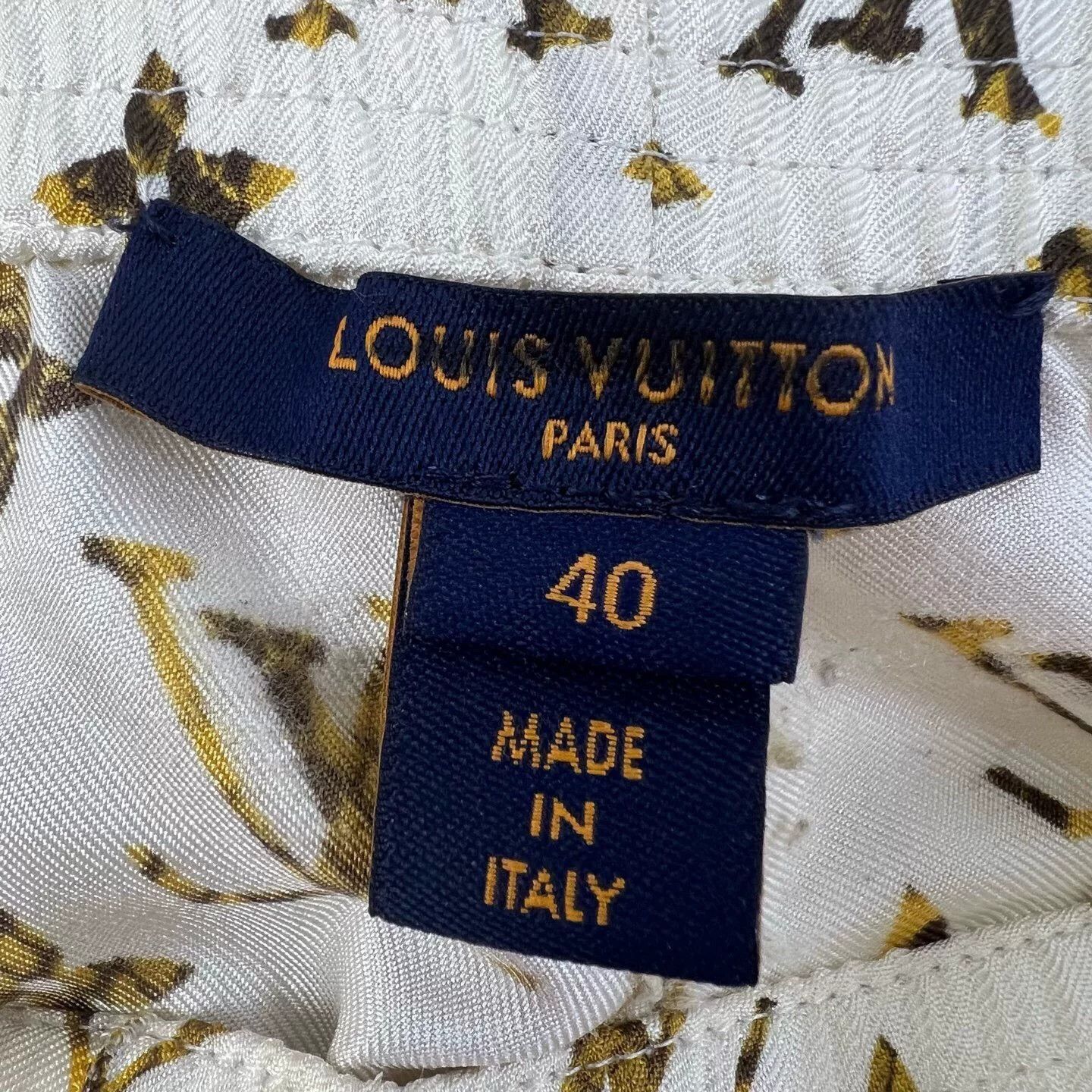 Louis Vuitton Louis Vuitton Monogram Silk Shorts Size 40" / US 18 - 4 Thumbnail