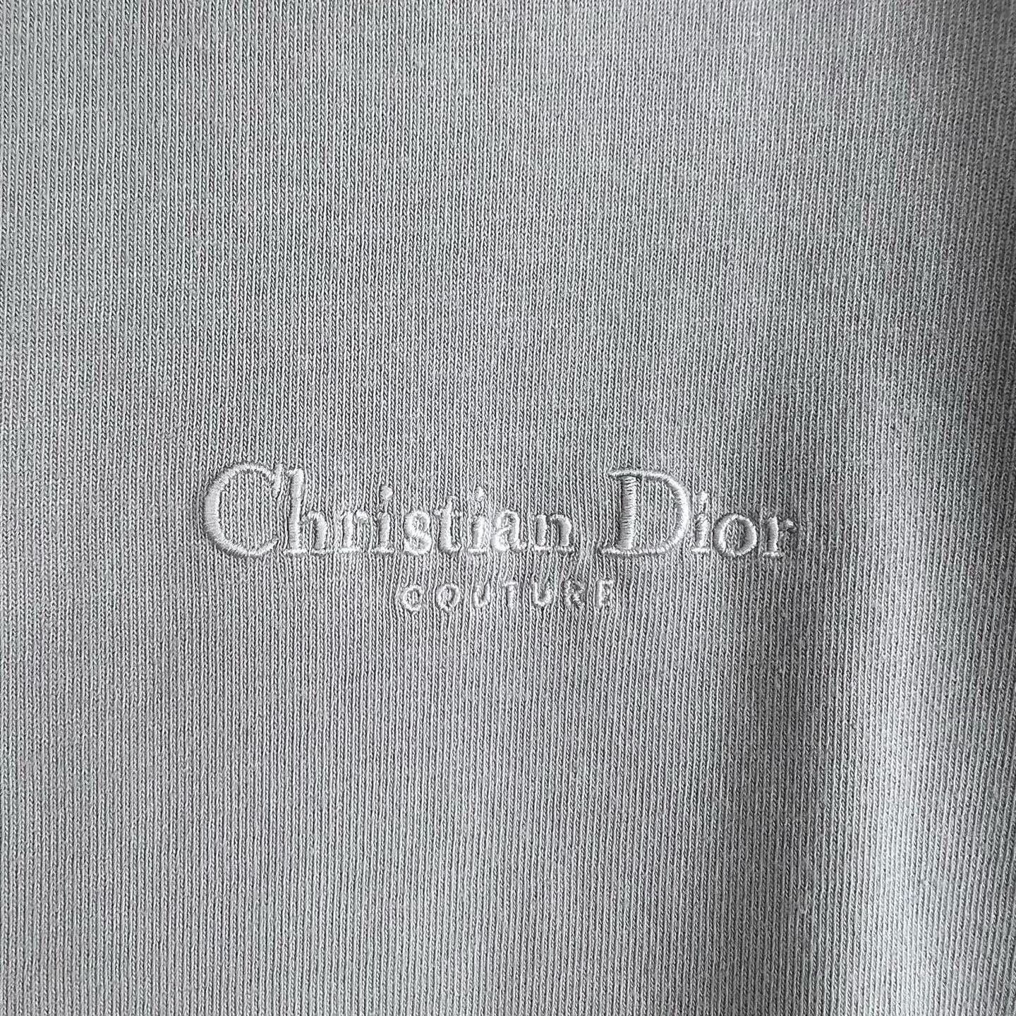 Dior Dior Purple Embroidered Logo Short Sleeve Size S / US 4 / IT 40 - 5 Thumbnail