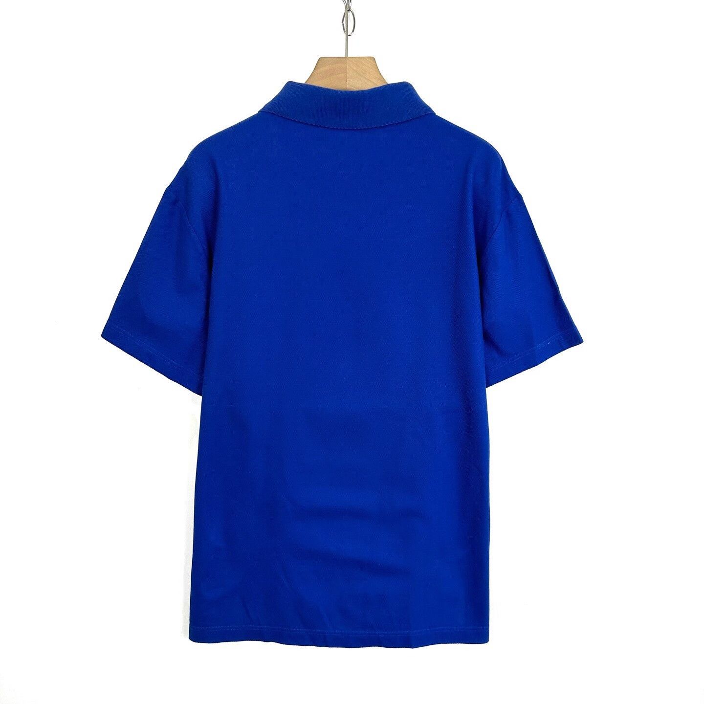 Louis Vuitton Louis Vuitton Blue Logo Short Sleeve Polo Size US XL / EU 56 / 4 - 2 Thumbnail