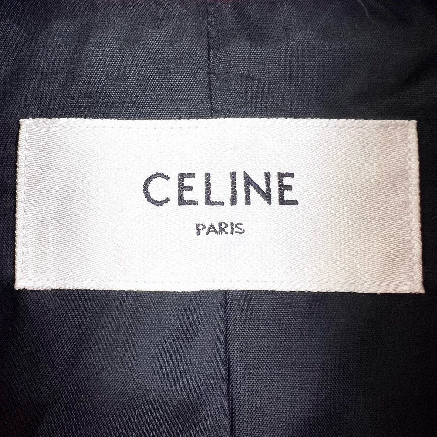 Celine Celine Pink White Leather Baseball Jacket Size XL / US 12-14 / IT 48-50 - 5 Thumbnail