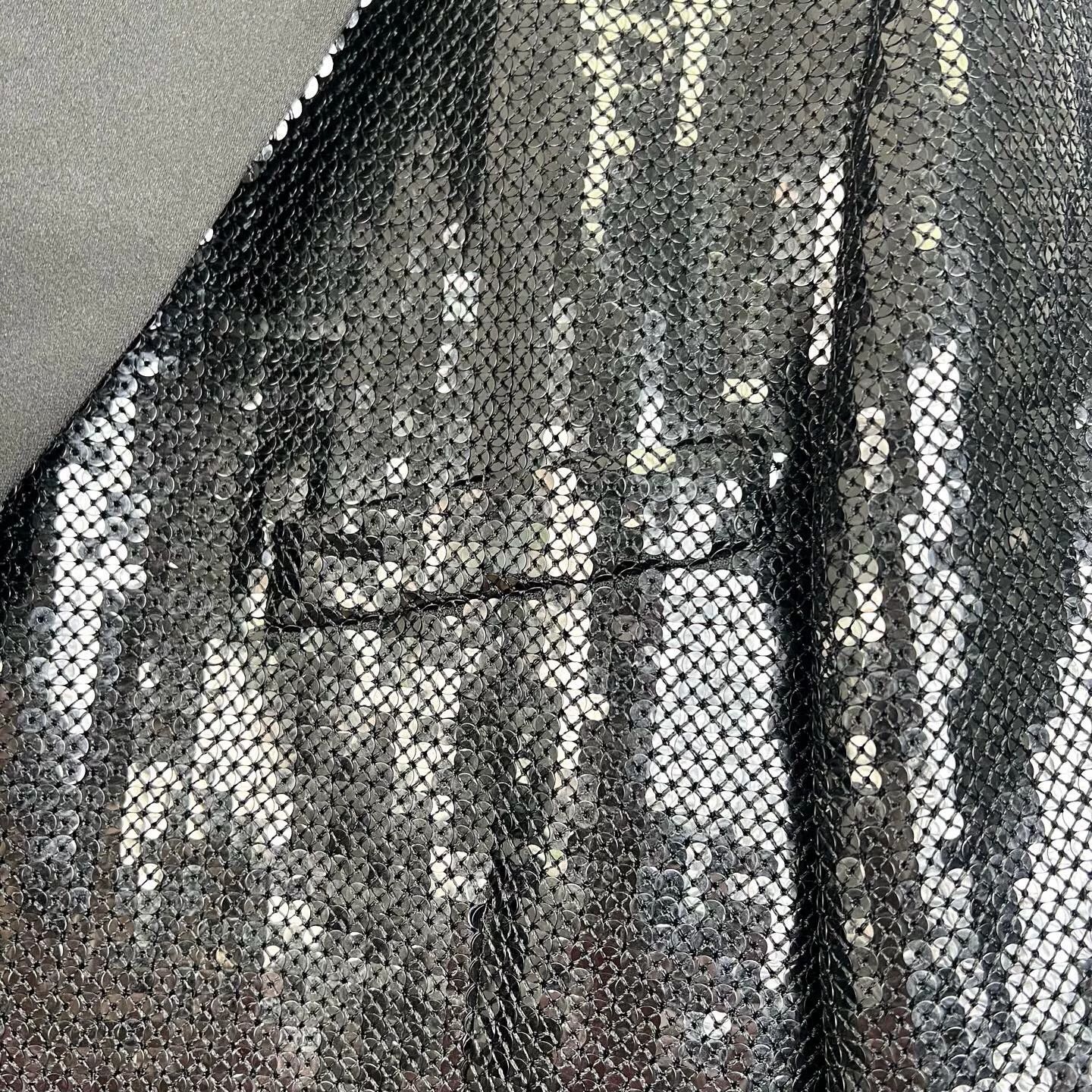 Celine Celine Military Sequin Blazer Jacket Size S / US 4 / IT 40 - 5 Thumbnail