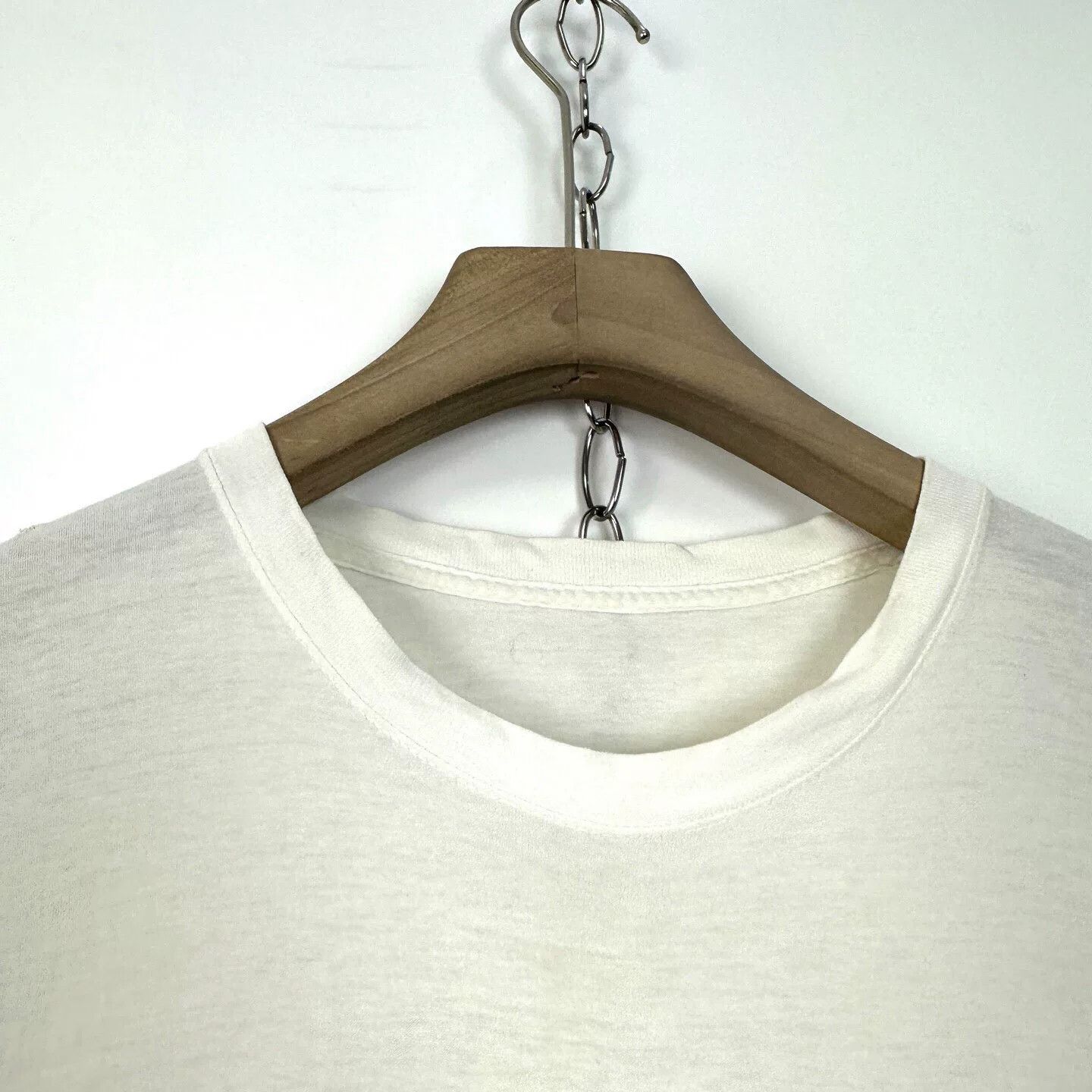 Chrome Hearts Chrome Hearts White Pocket Horseshoe Logo Tee Size US M / EU 48-50 / 2 - 3 Thumbnail