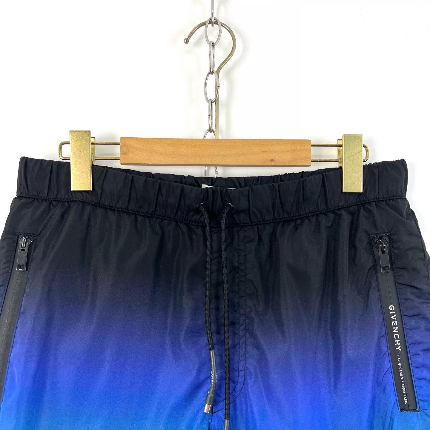 Givenchy Givenchy Men's Blue-Green Gradient Shorts Size US 34 / EU 50 - 3 Thumbnail