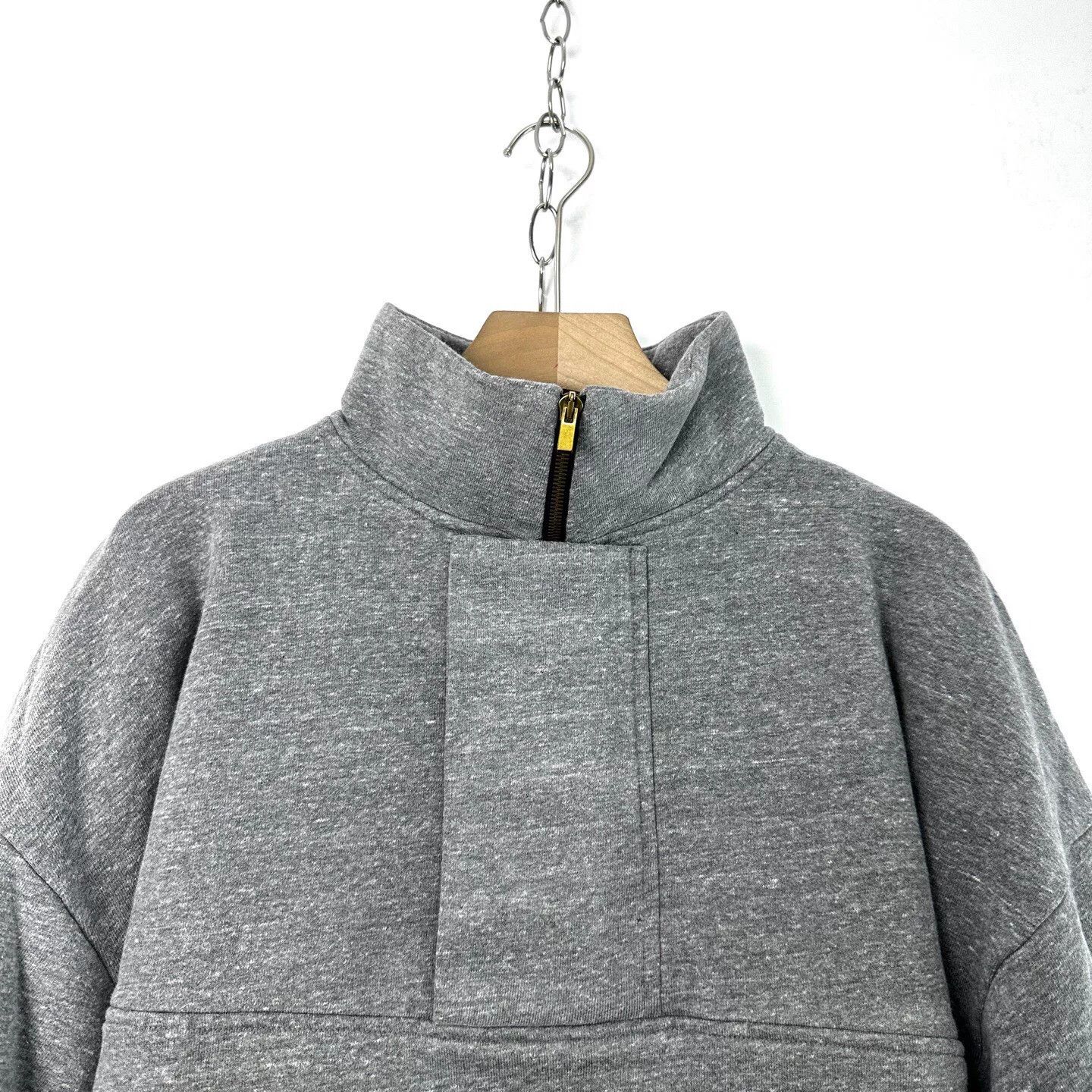 Fear of God Fear of God 7th Flocked ABC Half-Zip Sweatshirt Size US S / EU 44-46 / 1 - 3 Thumbnail
