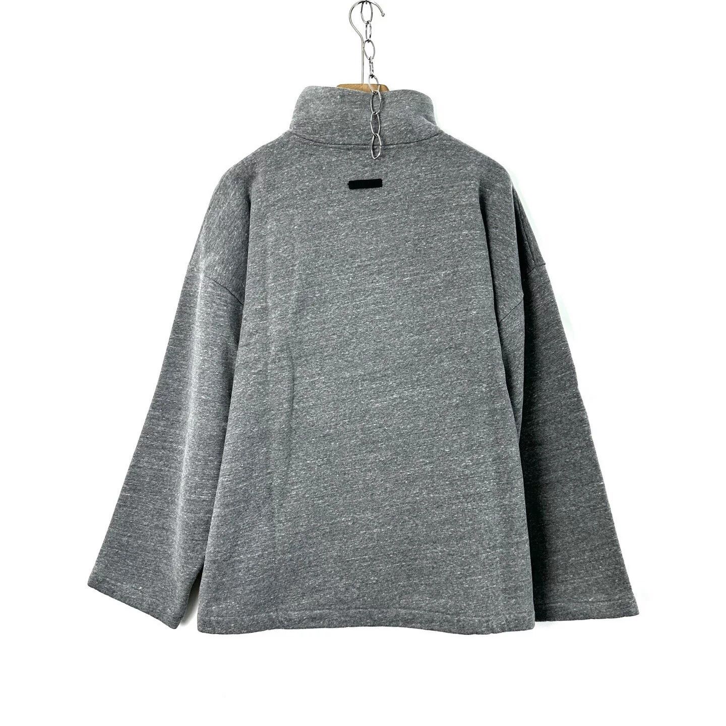 Fear of God Fear of God 7th Flocked ABC Half-Zip Sweatshirt Size US S / EU 44-46 / 1 - 2 Thumbnail