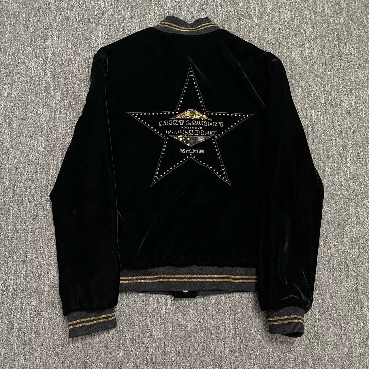 Saint Laurent Paris Saint Laurent Hollywood Limited Velvet Jacket Size XS / US 0-2 / IT 36-38 - 2 Thumbnail