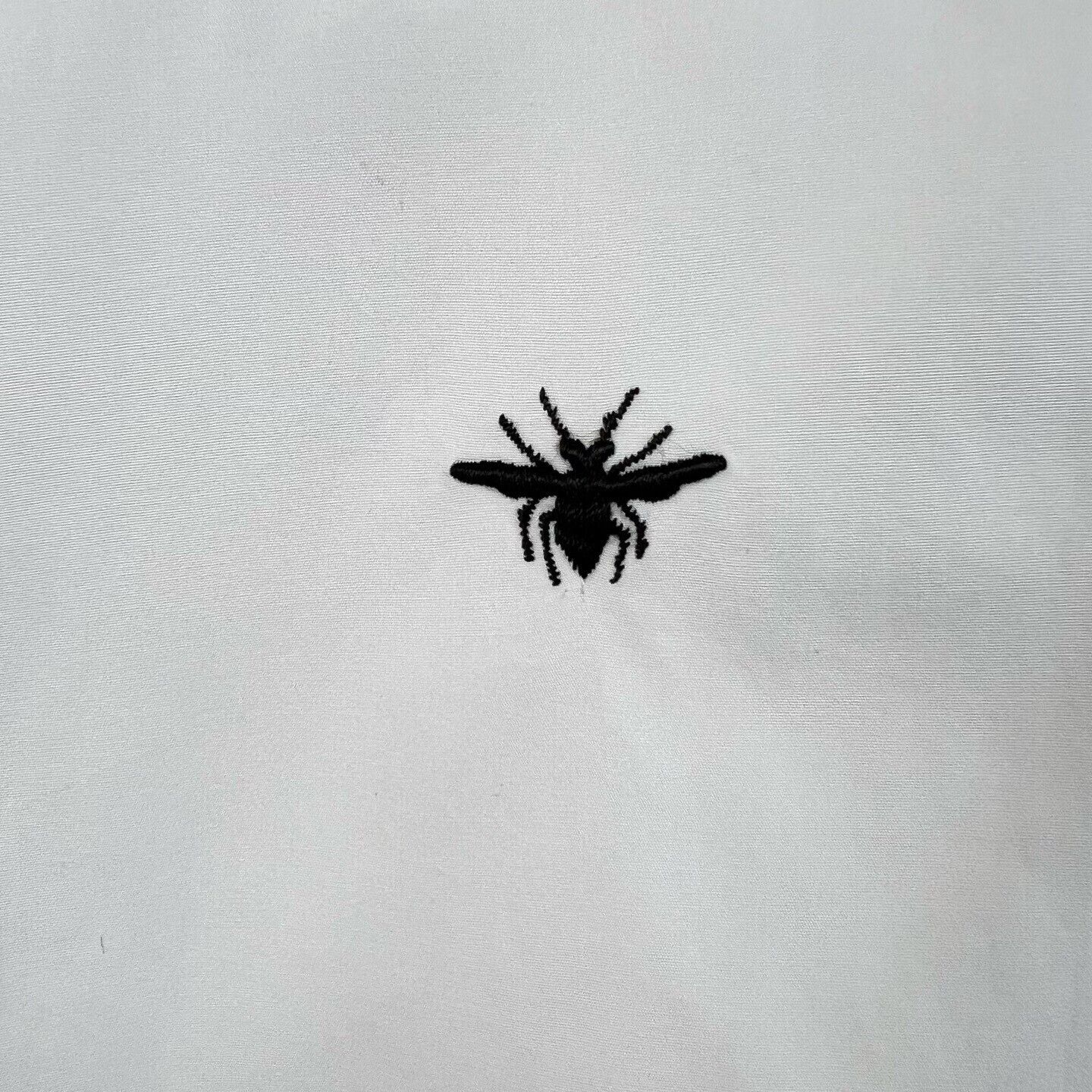 Dior Dior White Long-Sleeve Shirt w/ Black Bee Size US M / EU 48-50 / 2 - 6 Thumbnail