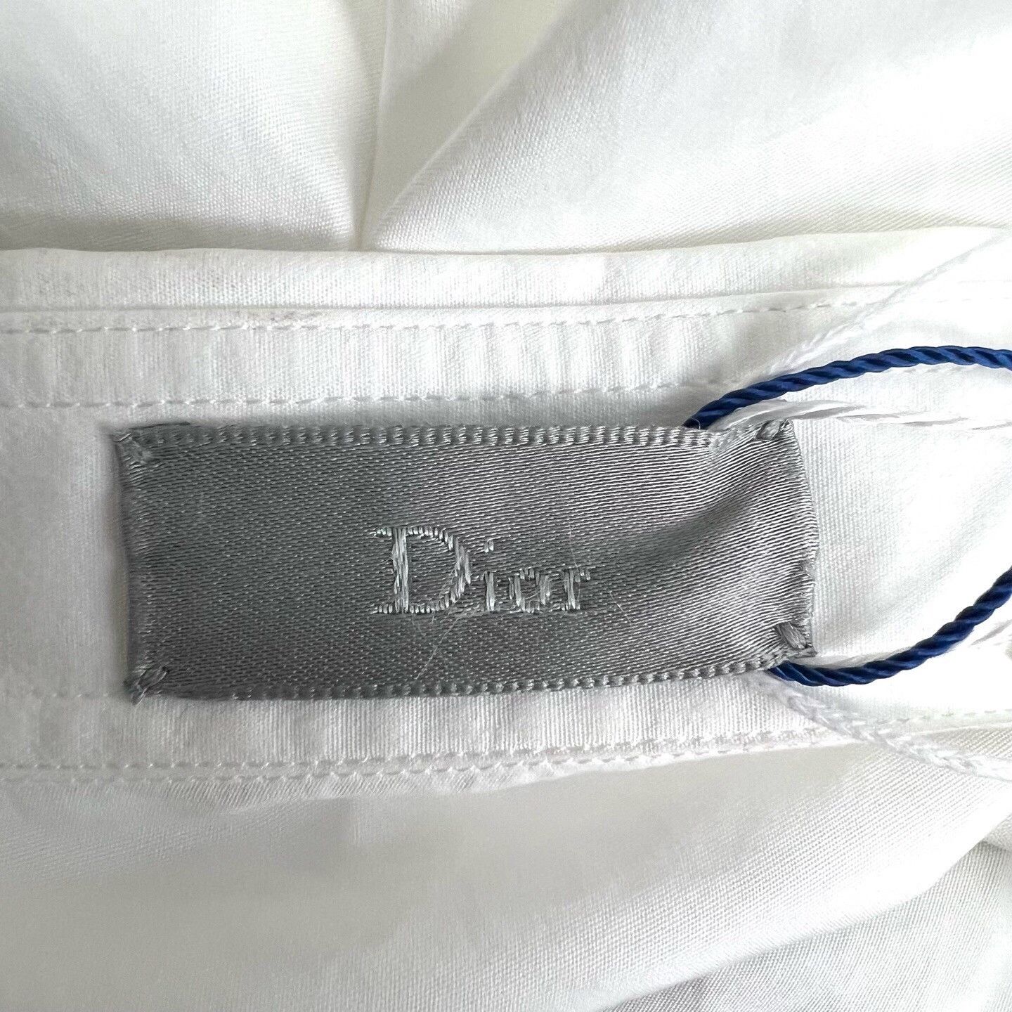 Dior Dior White Long-Sleeve Shirt w/ Black Bee Size US M / EU 48-50 / 2 - 4 Thumbnail