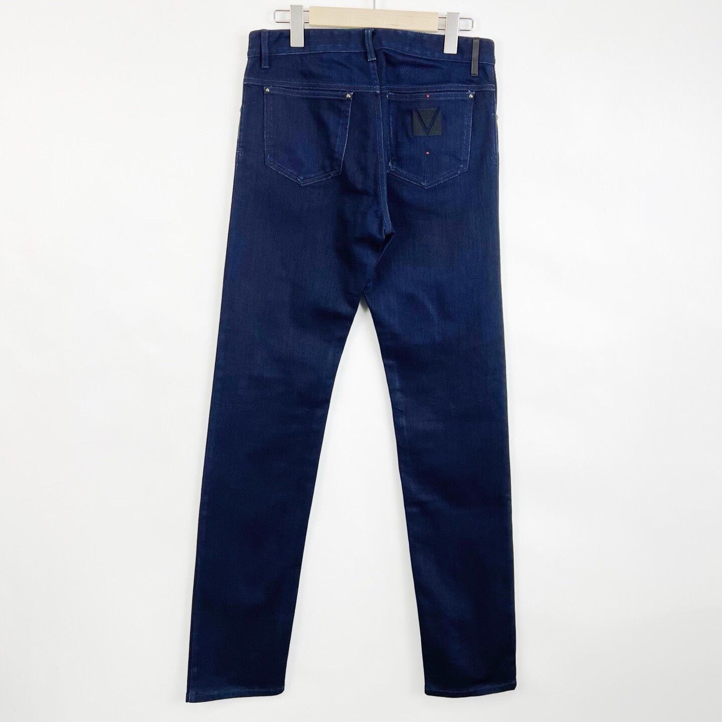 Louis Vuitton Louis Vuitton Dark Blue Straight Jeans Size US 27 - 2 Thumbnail