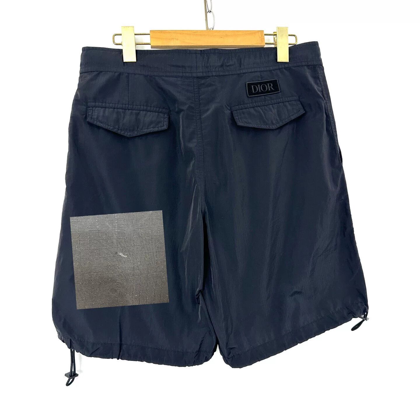 Dior Dior Men's Black Logo Nylon Shorts Size US 32 / EU 48 - 7 Thumbnail