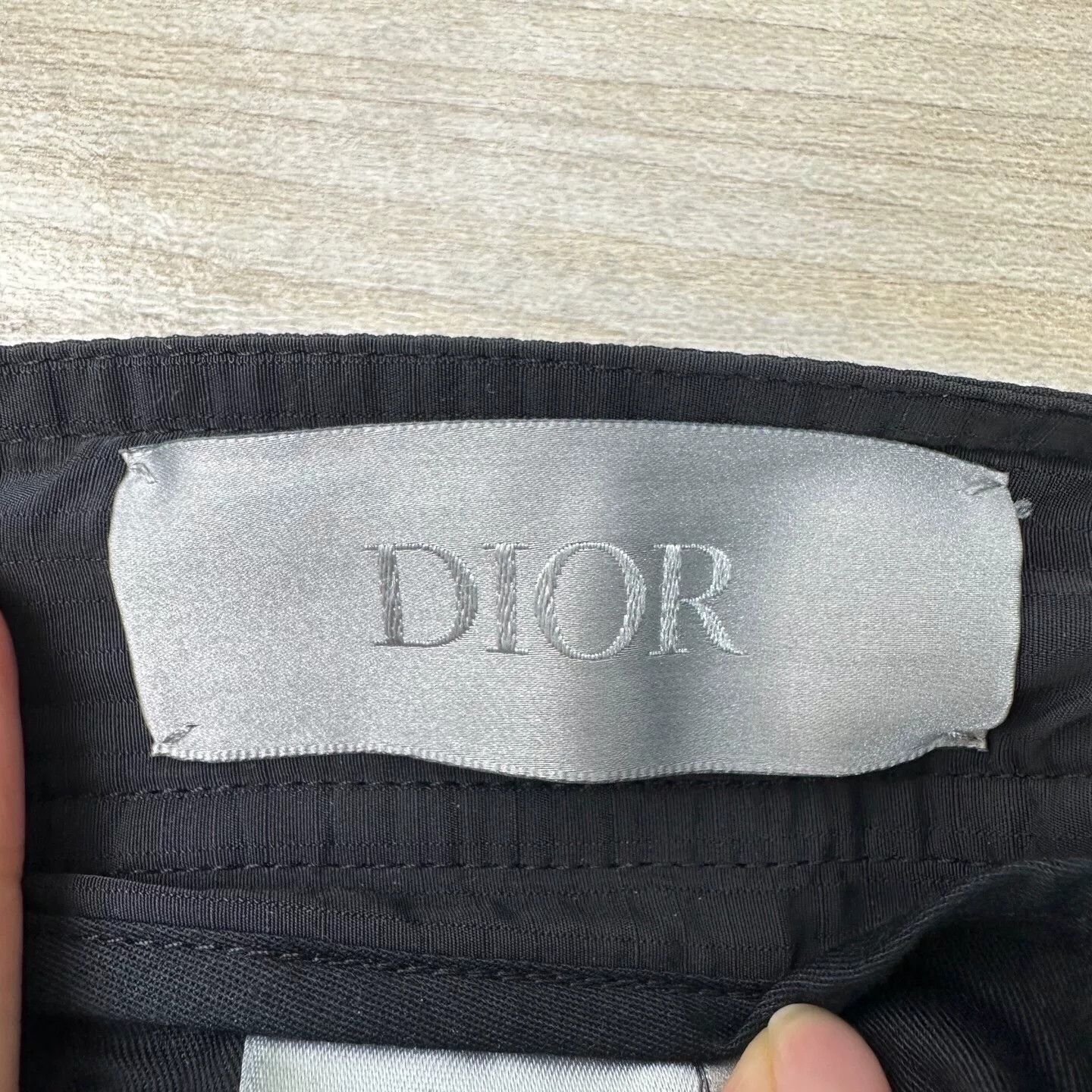 Dior Dior Men's Black Logo Nylon Shorts Size US 32 / EU 48 - 4 Thumbnail