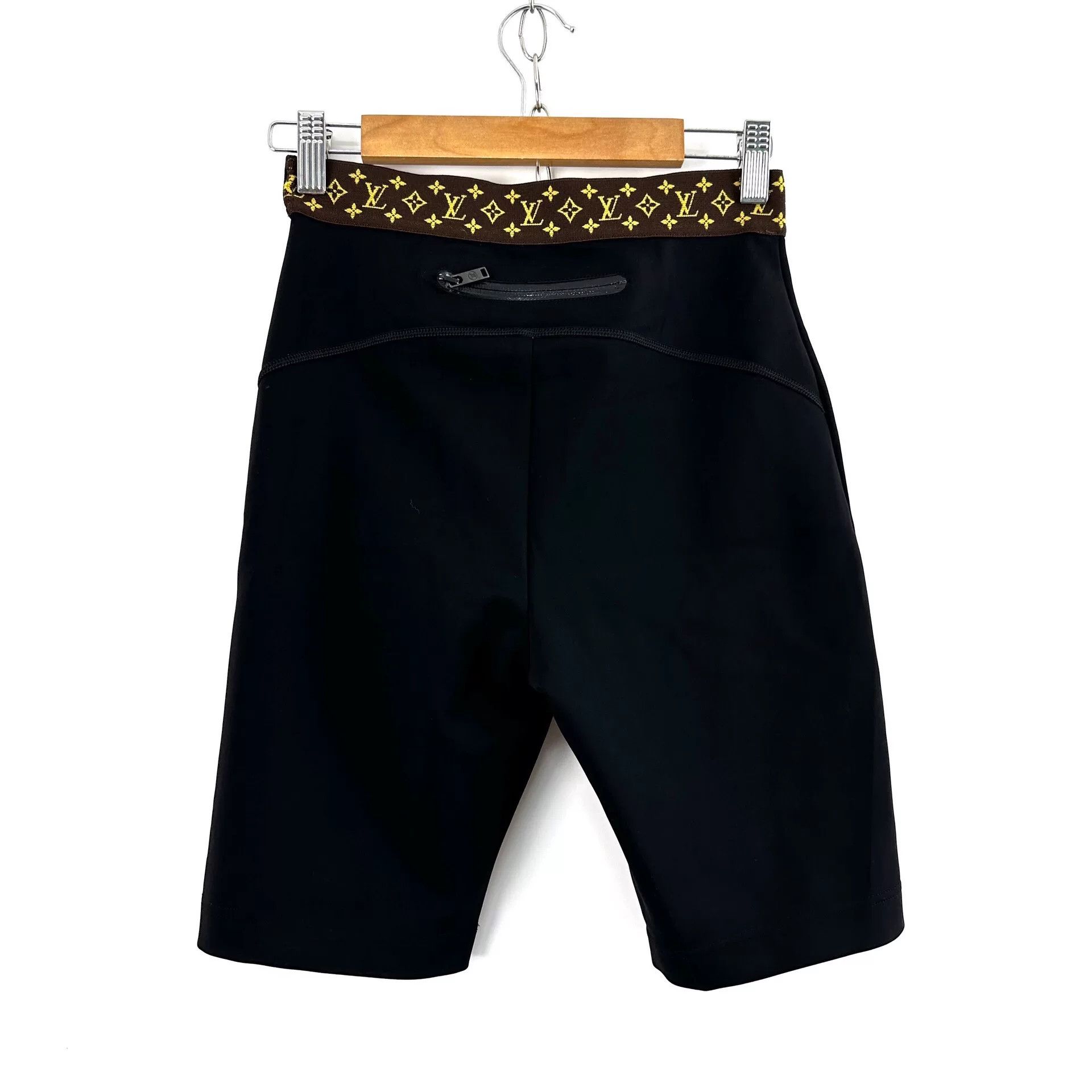 Louis Vuitton Louis Vuitton Black Biker Shorts Size 36" / US 14 / IT 50 - 2 Thumbnail