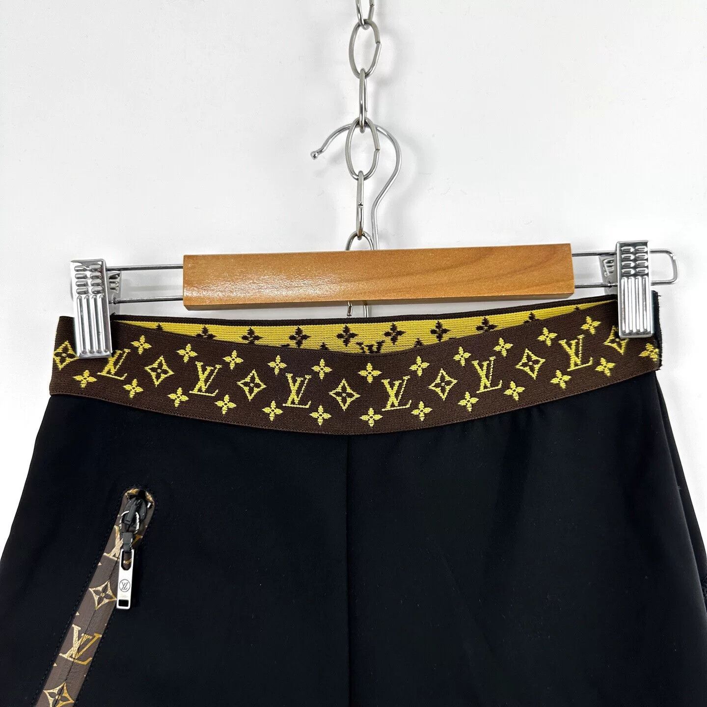 Louis Vuitton Louis Vuitton Black Biker Shorts Size 36" / US 14 / IT 50 - 3 Thumbnail