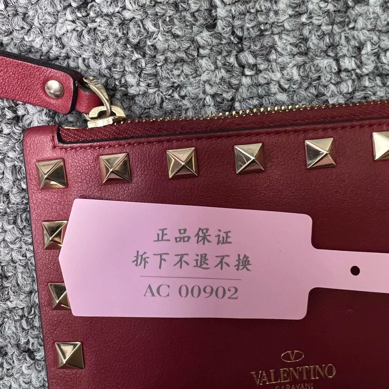 Valentino Valentino Studded Zip Short Wallet Size ONE SIZE - 5 Thumbnail