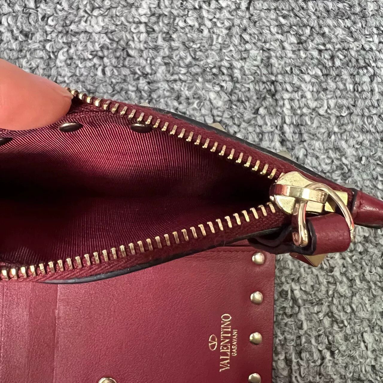 Valentino Valentino Studded Zip Short Wallet Size ONE SIZE - 4 Thumbnail