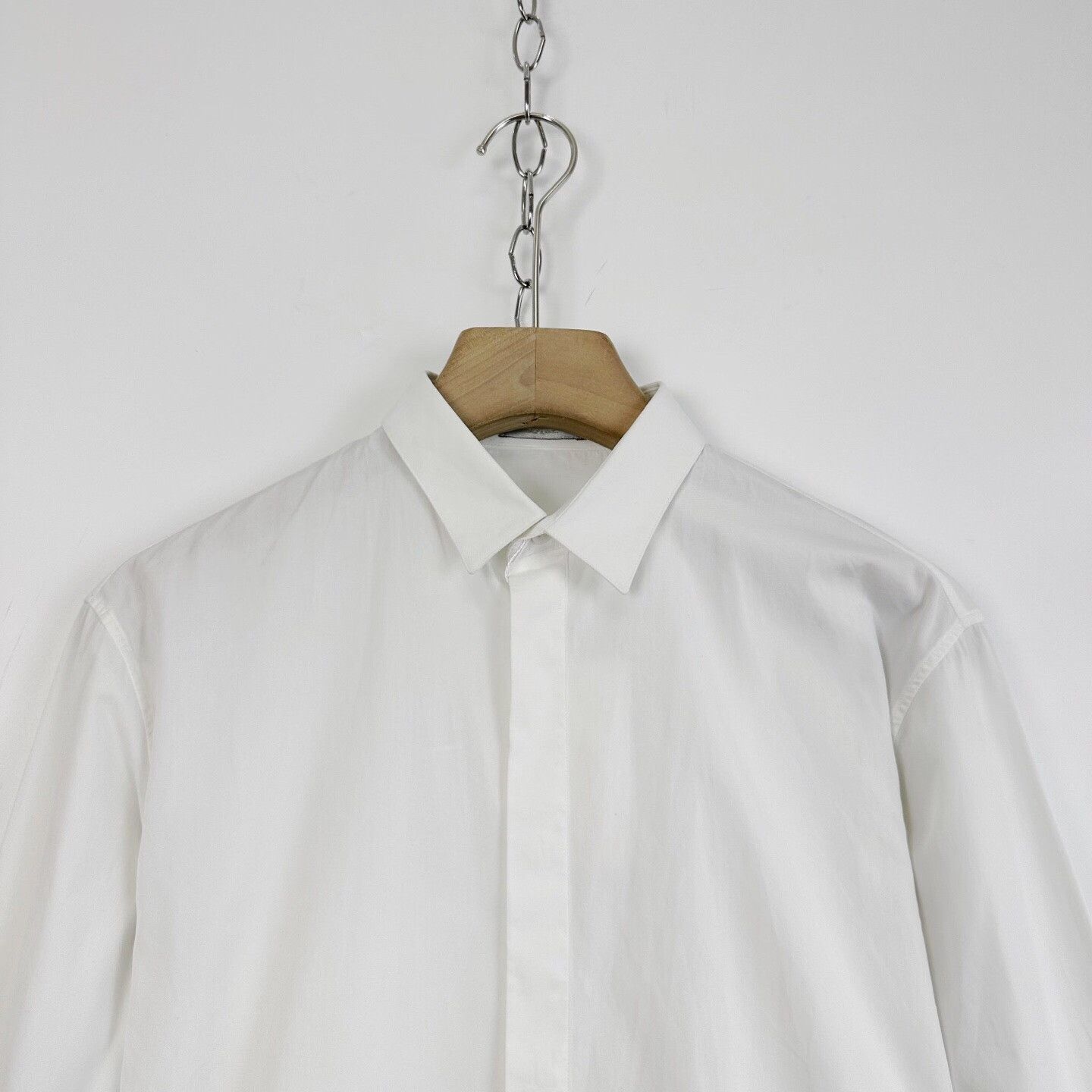 Dior Dior White Bee Embroidery Lapel Shirt Size US M / EU 48-50 / 2 - 3 Thumbnail