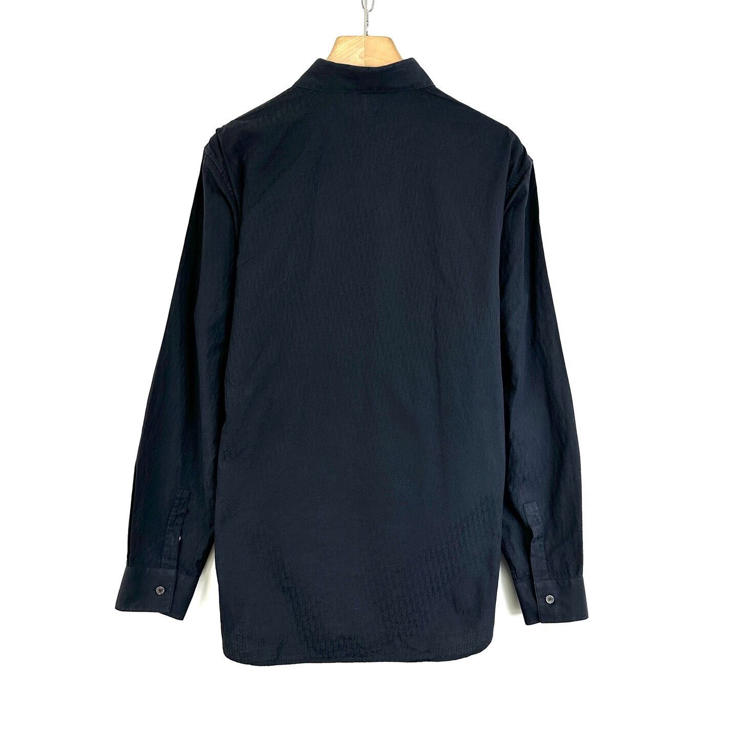 Dior Dior Blue Logo Jacquard Long-Sleeve Shirt Size US XS / EU 42 / 0 - 2 Thumbnail