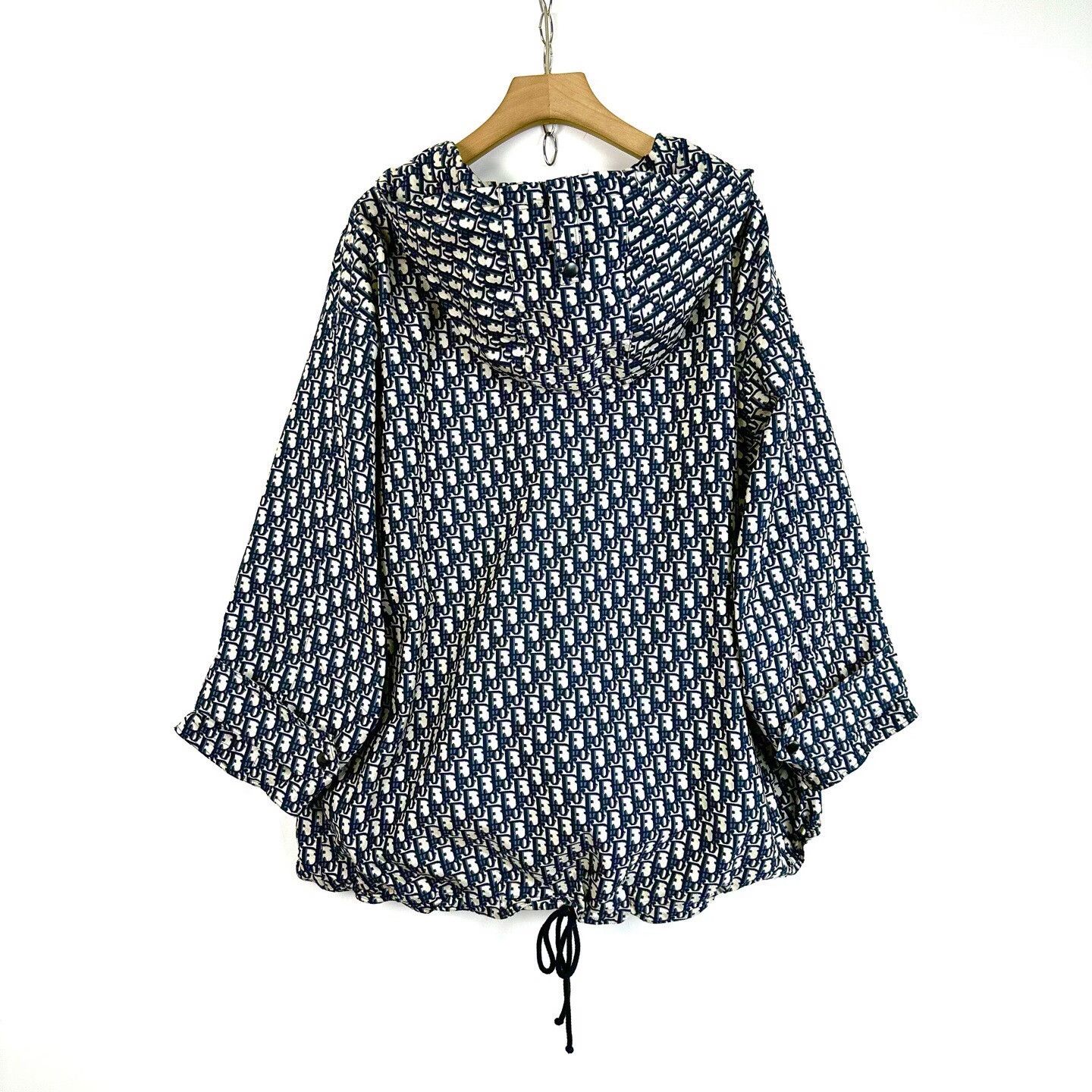 Dior Dior Monogram Logo Windbreaker Zip Jacket Size XS / US 0-2 / IT 36-38 - 2 Thumbnail