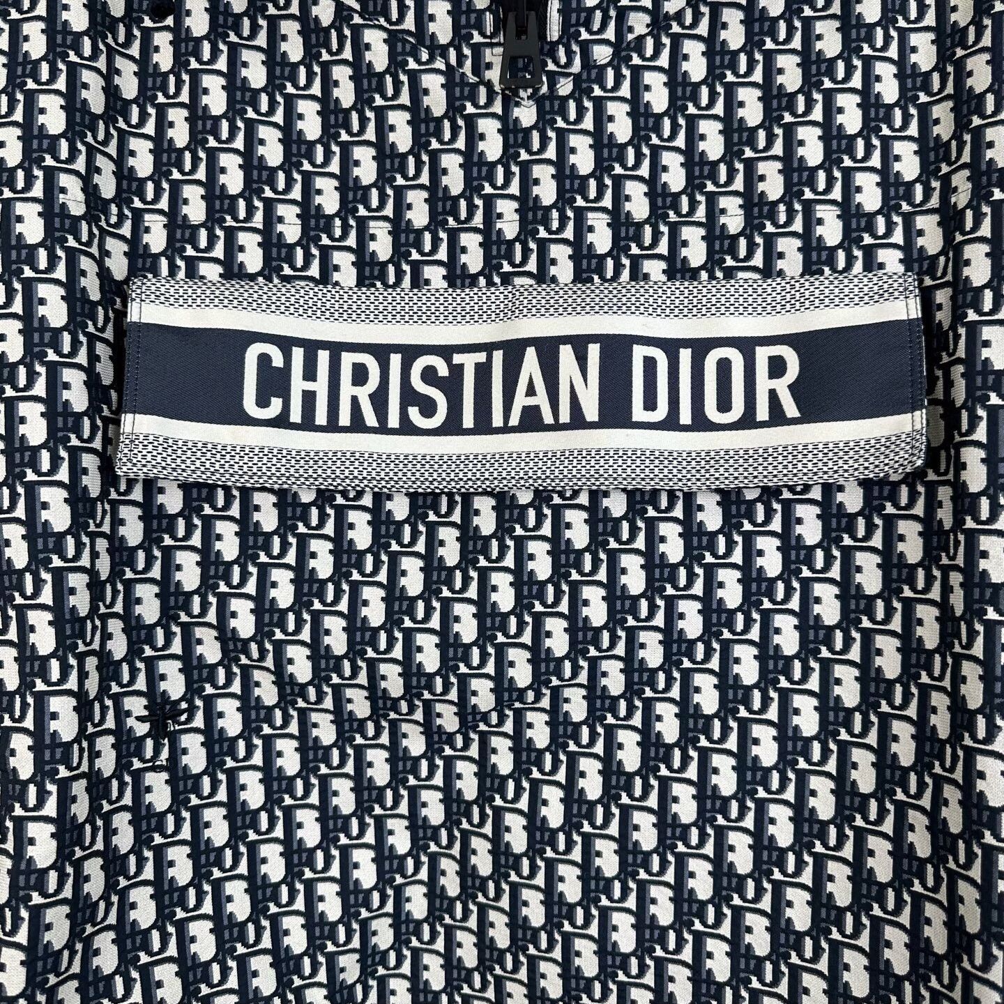 Dior Dior Monogram Logo Windbreaker Zip Jacket Size XS / US 0-2 / IT 36-38 - 5 Thumbnail