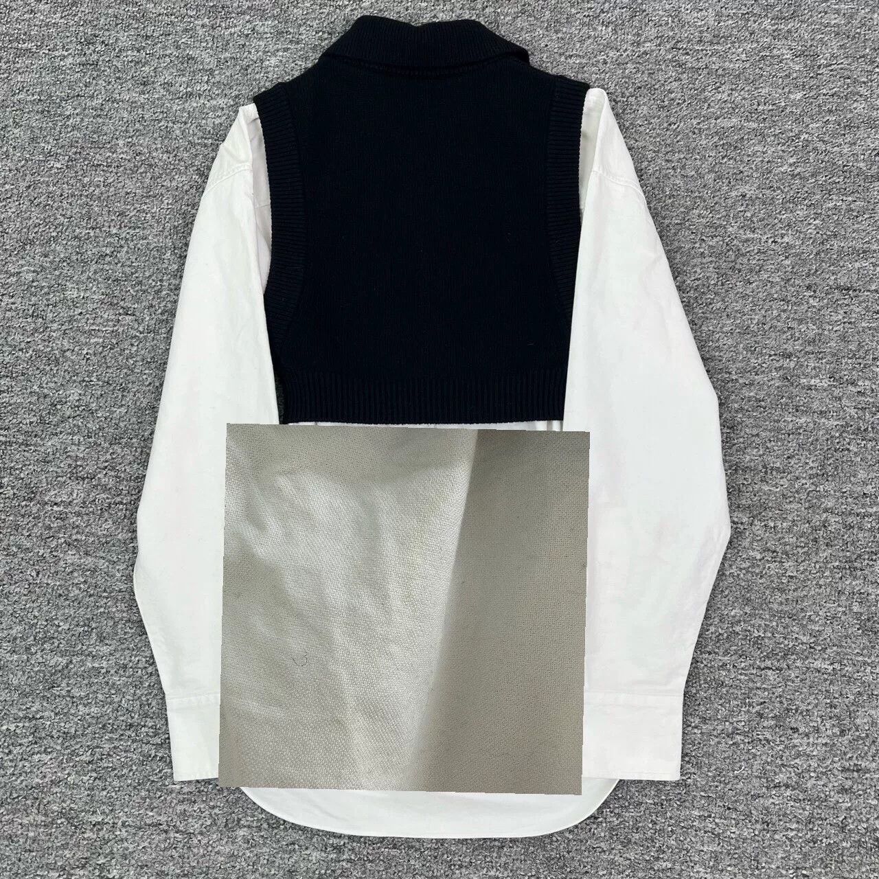 Alexander Wang Alexanderwang Two-Piece Sweater Shirt Size XS / US 0-2 / IT 36-38 - 8 Thumbnail