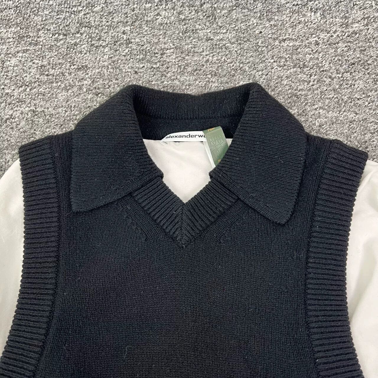 Alexander Wang Alexanderwang Two-Piece Sweater Shirt Size XS / US 0-2 / IT 36-38 - 5 Thumbnail