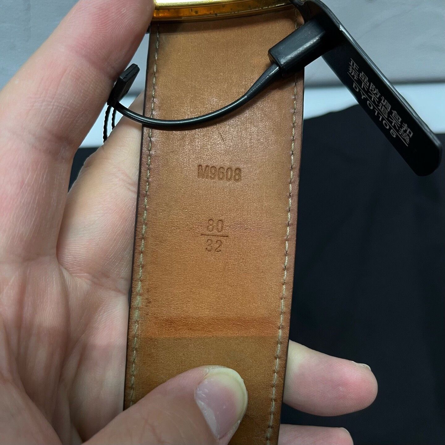 Louis Vuitton Louis Vuitton Monogram Gold Buckle Belt Size ONE SIZE - 7 Thumbnail