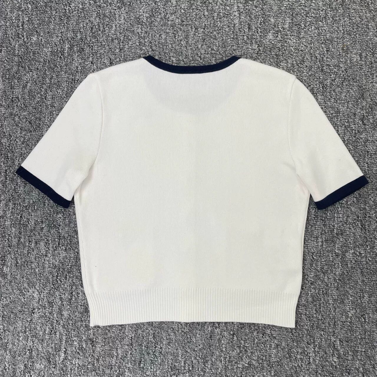 Miu Miu Miumiu Short-sleeve Knit Cardigan Size S / US 4 / IT 40 - 2 Thumbnail