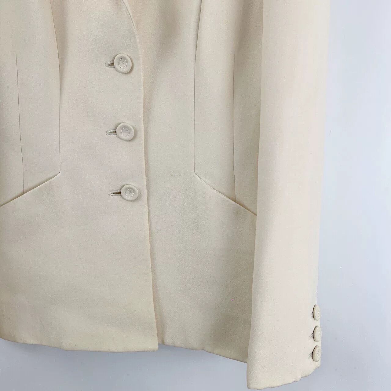 Dior Dior Bar Jacket White Single-Breasted Blazer Size S / US 4 / IT 40 - 4 Thumbnail