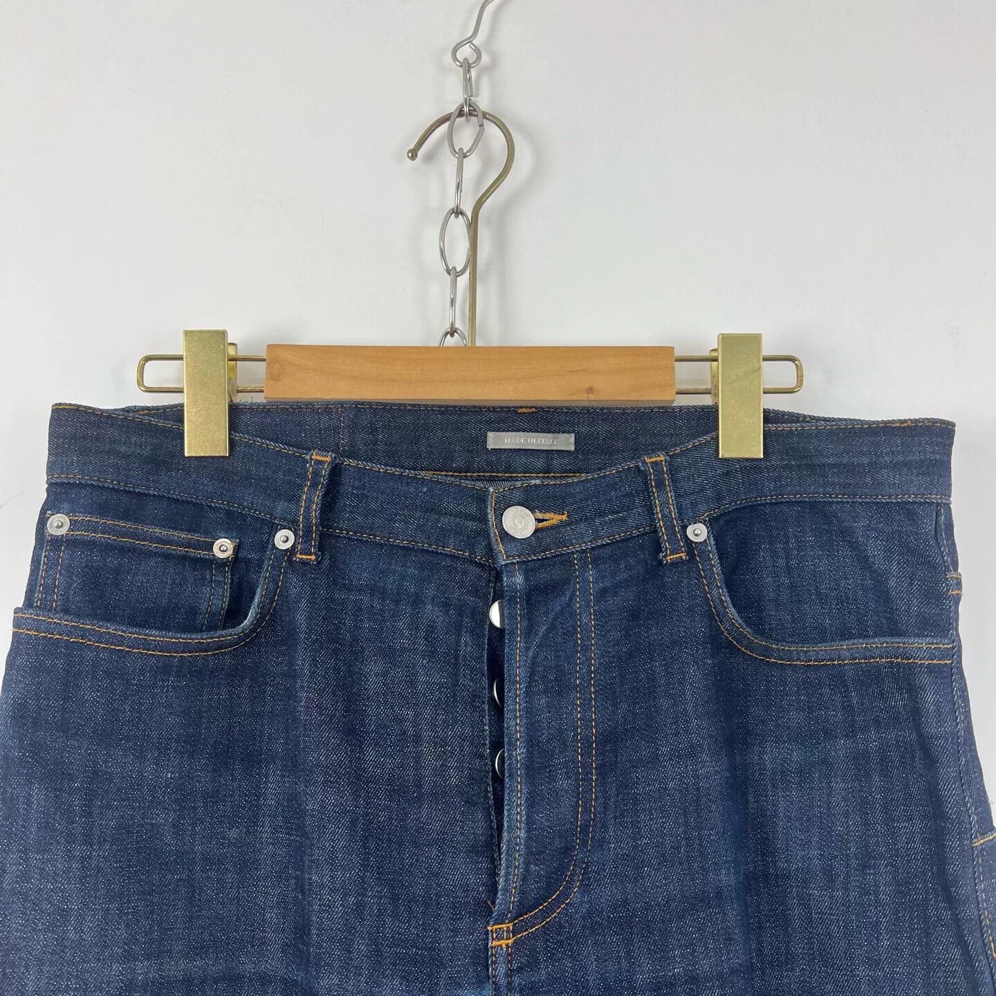 Dior Dior Men's Straight Slim Logo Jeans Size US 34 / EU 50 - 3 Thumbnail