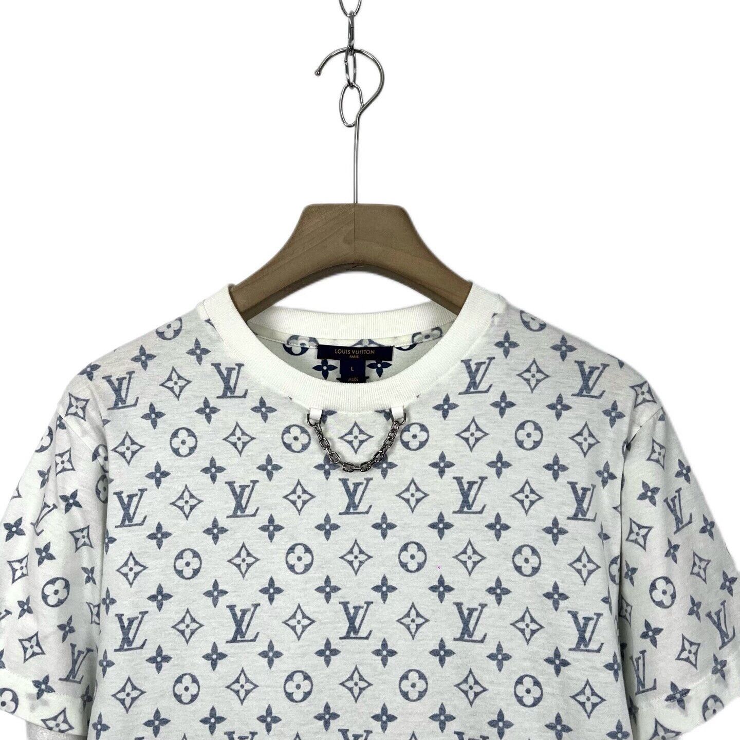 Louis Vuitton Louis Vuitton Monogram Logo Short Sleeve T-Shirt Size US L / EU 52-54 / 3 - 3 Thumbnail