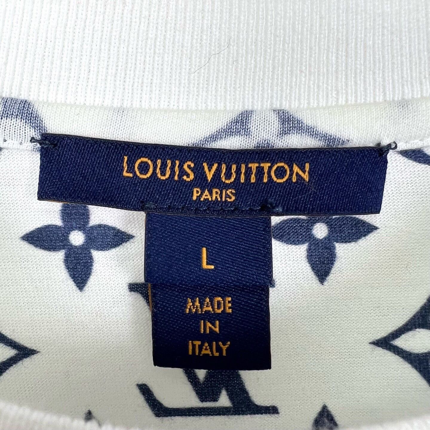 Louis Vuitton Louis Vuitton Monogram Logo Short Sleeve T-Shirt Size US L / EU 52-54 / 3 - 4 Thumbnail