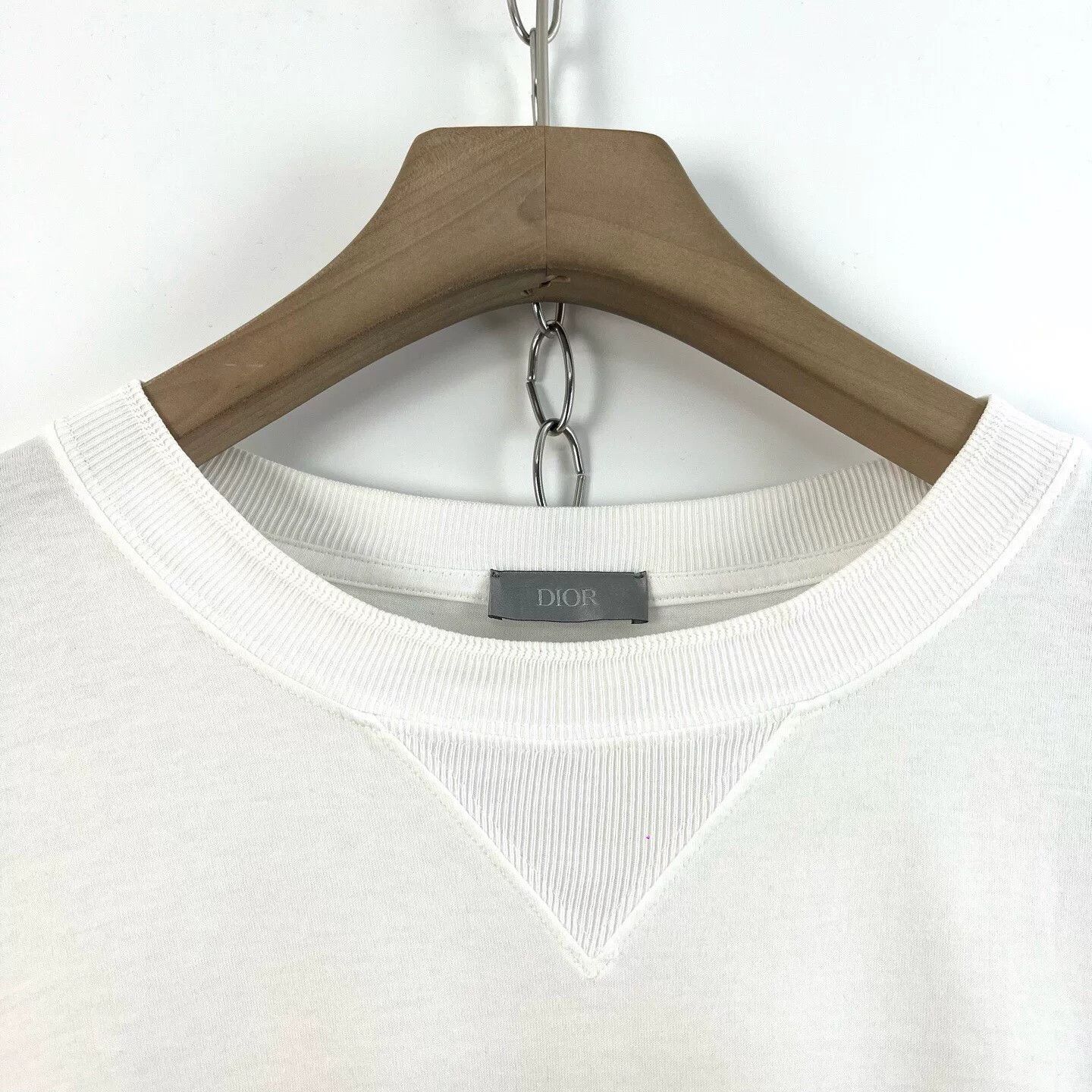 Dior Dior White Rose Embroidery Short Sleeve Size XXL / US 16-18 / IT 52-54 - 3 Thumbnail